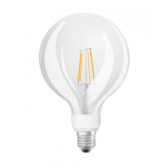 OSRAM LED GLOWDIM CLASSIC GLOBE 125 60 FS DIM Tunable White Filament Klar E27 Kugel