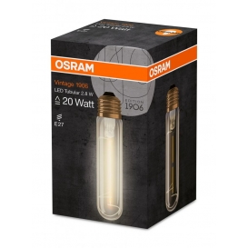 More about Osram LED Vintage 1906 Tubular 2,8W (20W) E27 klar warmweiß