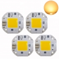 4 Stück 20W 3000K Warmweiß AC85-265V Smart IC COB LED Chip für DIY Flutlicht