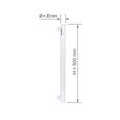 S14S LED Lampe 50cm Linienlampe warmweiß 8W (60W) 880lm Leuchtmittel 230V SEBSON