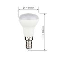 10x LED Lampen E14 R39 3W warmweiss RA97 flimmerfrei 230V Leuchtmittel SEBSON