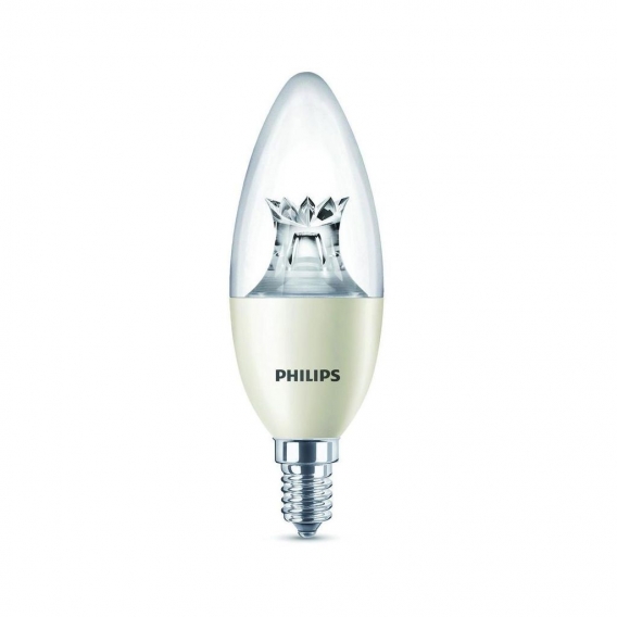 PHILIPS LED-Kerzenlampe E14 B40 MASTER 8W A+ kl 2700K ewws 806lm dimmbar AC Ø40x127mm