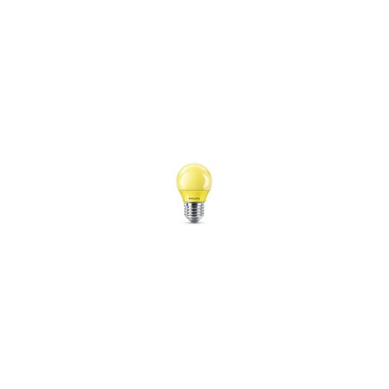 Philips LED Lampe, E27 Tropfenform P45, gelb, nicht dimmbar, 1er Pack [Energieklasse A]