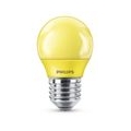 Philips LED Lampe, E27 Tropfenform P45, gelb, nicht dimmbar, 1er Pack [Energieklasse A]