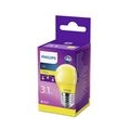 Philips LED Lampe, E27 Tropfenform P45, gelb, nicht dimmbar, 1er Pack [Energieklasse A]