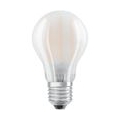 OSRAM LED BASE Classic A60, matte Filament LED-Lampen aus Glas für E27 Sockel, Birnenform, Kaltweiß (4000K), 806 Lumen, Ersatz f