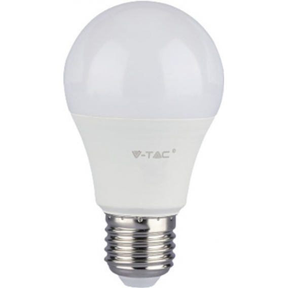 V-TAC lED-Lampe VT-210 E27 9W 6400K 806lm IP20 weiß