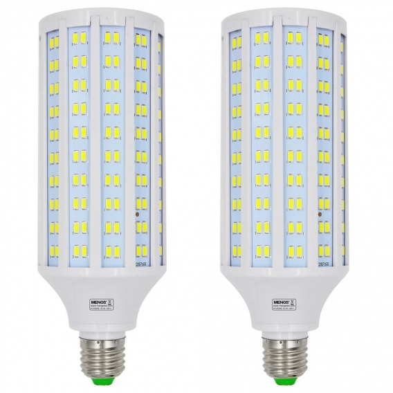 2 Stück E27 LED Lampe 40W LED Maislicht Kaltweiß 6000K LED Leuchtmittel Ersatz 320W Halogen Glühbirne 3900LM 360°Abstrahlwinkel,