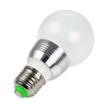 E27 3W LED RGB-Licht SMD-LEDs Farben ändernde LED-Kugellampe mit IR-Fernbedienung