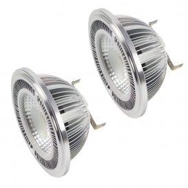 More about 2-er Pack G53 AR111 LED Strahler COB 20W LED Leuchtmittel Ersatz für 160W Halogenlampen Neutralweiß 4000K AC 85-265V