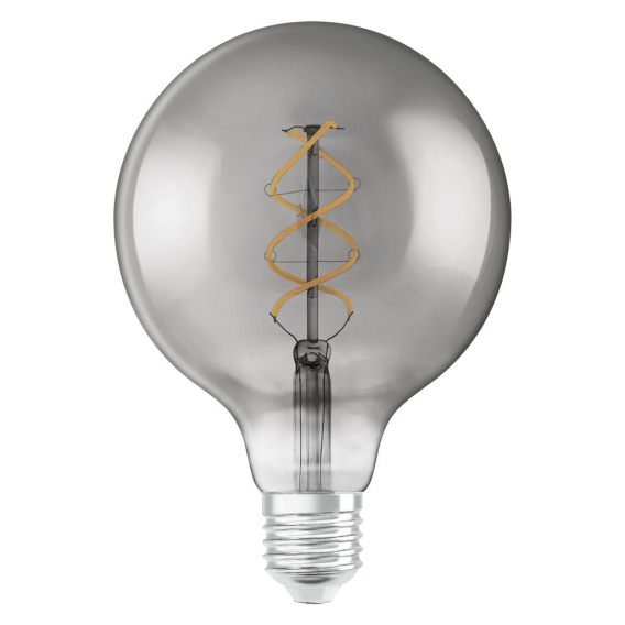 OSRAM LED VINTAGE 1906 CLASSIC GLOBE 125 15 FS Warmweiß Filament Smoked E27 Kugel