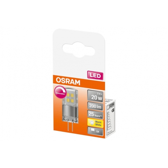 OSRAM OSR LED Stift 2W/827 G4 300lm dim 1er