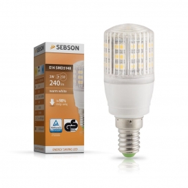 More about LED Lampe E14 warm weiß 3W / 25W 230V Leuchtmittel 240lm 2900K 280° SEBSON