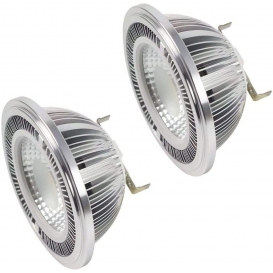 More about 2 Stück G53 AR111 LED Strahler COB 20W LED Leuchtmittel Ersatz für 160W Halogenlampen Warmweiß 3000K AC 85-265V