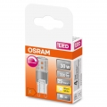 OSRAM Dimmbare LED PIN Lampe mit G9 Sockel, Warmweiss (2700K), 350 Lumen, klares Glas, Single-Pack