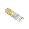 6 Stück G9 LED Lampe 7W AC 220-240V Warmweiß 3500K 75x2835 SMD Mit ACRYLIC und Keramik Mantel