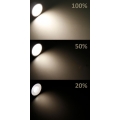 LED-Modul McShine "MCOB", 5W, 400lm, 230V, 50x25mm, warmweiß, 3000K, step-dimmbar