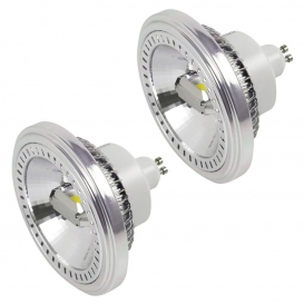 More about 2X GU10 LED ES111 Strahler Lampe 15W LED AR111 Spot Leuchtmittel Ersatz für 120W Halogenlampen 1400lm 120° Katweiß 6000K AC 85-2