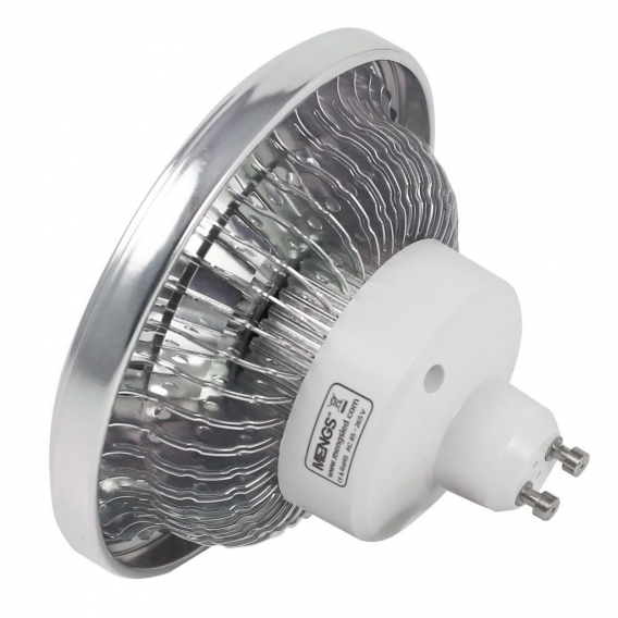 2X GU10 LED ES111 Strahler Lampe 15W LED AR111 Spot Leuchtmittel Ersatz für 120W Halogenlampen 1400lm 120° Katweiß 6000K AC 85-2