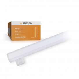 More about S14S LED Lampe 30cm, Linienlampe, warmweiß, 4W (35W), 400lm, Leuchtmittel SEBSON