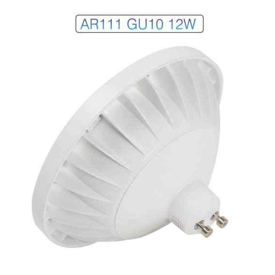 GU10 AR111 LED Strahler Lampen COB 12W LED Leuchtmittel Ersatz für 95W Halogenlampen 1200lm Warmweiß 3000K AC 85-265V