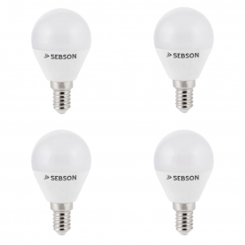 More about 4x LED Lampen E14 6W warmweiss RA97 flimmerfrei LED Leuchtmittel Birne SEBSON