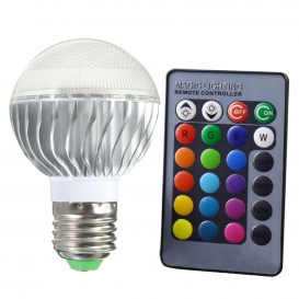 More about E27 3W LED RGB Glühbirne Dimmbar Lampe Licht Birne Leuchtmittel mit Fernbedienung