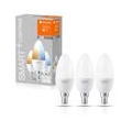 LEDVANCE SMART+ LED CLASSIC B 40 BOX K DIM Tunable White WiFi Matt E14 Kerze 3er Pack