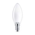 Philips LED Lampe ersetzt 40W, E27 Kerzenform B35, weiß, neutralweiß, 470 Lumen, nicht dimmbar, 1er Pack
