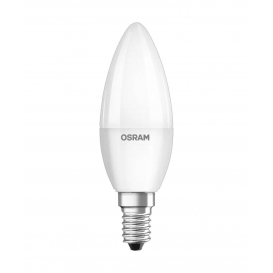 More about Osram B40 E14 5.5W 6500K LED-Kerze, Sockel E14, 5,5 Watt, Neutralweiß, 6500 K, Energieeffizienzklasse F