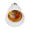 4x Lampensockel Adapter Konverter - E14 Fassung auf E27 Sockel Lampenadapter - Lampensockeladapter für LED Halogen  Lampen