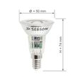 LED Lampe E14 warmweiß 5W / 50W 420lm Leuchtmittel Strahler Spot COB 230V SEBSON