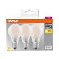 OSRAM LED BASE Classic A100, matte Filament LED-Lampen aus Glas für E27 Sockel, Birnenform, Warmweiß (2700K), 1521 Lumen, Ersatz