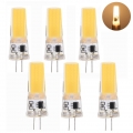 6x G4 LED Glühbirne 3W Warmweiß COB Mini Dimmbar Birne Leuchtmittel