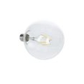 ECD Germany 4er Pack LED Filament Birne Globe E27 4W - Warmweiß 2800K - 125 mm - 403 Lumen - AC 220-240V - erstezt 20W Glühlampe