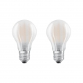 OSRAM LED BASE CLASSIC A 40 FS Warmweiß Filament Matt E27 Glühlampe Doppelpack