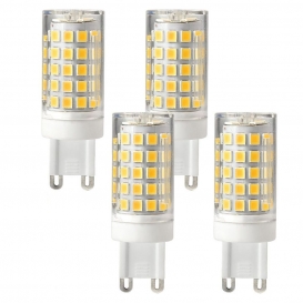 More about 4-er Pack Flimmerfrei G9 8W ＝ 60W LED Licht Keramik + PC Warmweiß 64X2835 SMD AC 220-240V