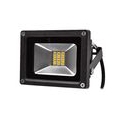 Greenmigo 2x 20W SMD Fluter Strahler Warmweiß Schwarz Aluminium Gehäuse IP65 Wasserdicht LED Lampe Wandleuchter Flulicht Flutbel