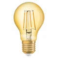 OSRAM LED Vintage Leuchtmittel E27 6,5W＝50W Warmweiß (2400K) Filament Gold