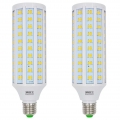 2 Stück E27 LED Maiskolben Birnen, 30W LED Lamp Ersatz für 240W Halogenlampen AC 85-265V, Warmweiß 3000K LED Leuchtmittel, 360 G