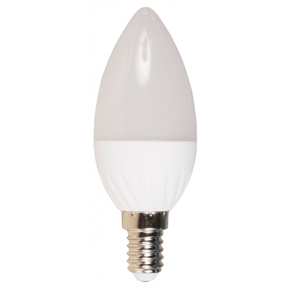 LED Kerzenlampe McShine, E14, 8W, 600lm, 160°, 3000K, warmweiß, Ø37x105mm