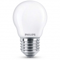 Philips LED Lampe ersetzt 60W, E27 Tropfenform P45, weiß, warmweiß, 806 Lumen, nicht dimmbar, 1er Pack