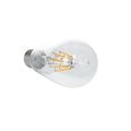 ECD Germany 1er Pack E27 LED Birne Filament 8W - AC 220-240V - 816 Lumen - 120° Abstrahlwinkel - Warmweiß 2800K - ersetzt 45W Gl