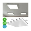 6x LED Aufbau-Einbau Panel, 4000 Lumen, kaltweiß, VT-6142