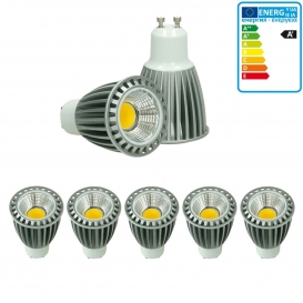 More about ECD Germany 5er Pack GU10 LED Spot 9W - AC 220-240V - 552 Lumen - 60° Abstrahlwinkel - Warmweiß 2800K - ersetzt 60W Halogen - ni