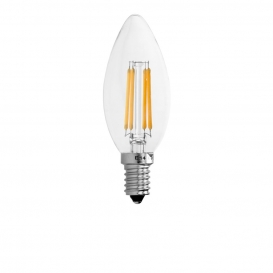 More about ECD Germany 6er Pack LED Kerze Filament E14 4W - Warmweiß 2800K - 414 Lumen - 120° Abstrahlwinkel - AC 220-240V - erstezt 20W Gl