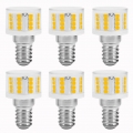 6X 5W E14 LED Glühbirne SMD2835 Warmweiß Kein Flackern Leuchtmittel Ersatz 100W Halogen Lampe