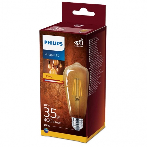 Philips LED classic 35W ST64 E27 825 GOLD NDSRT4 Licht