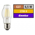 Müller-Licht LED-Lampe BIT Retro 6,5W 230V E27 810lm 2700K dimmbar warmweiß (400210)