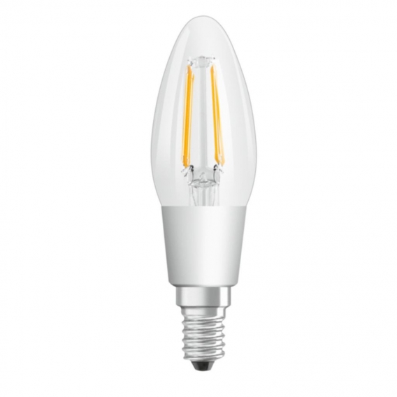 OSRAM LED SUPERSTAR CLASSIC B 40 BLI DIM Warmweiß Filament Klar E14 Kerze